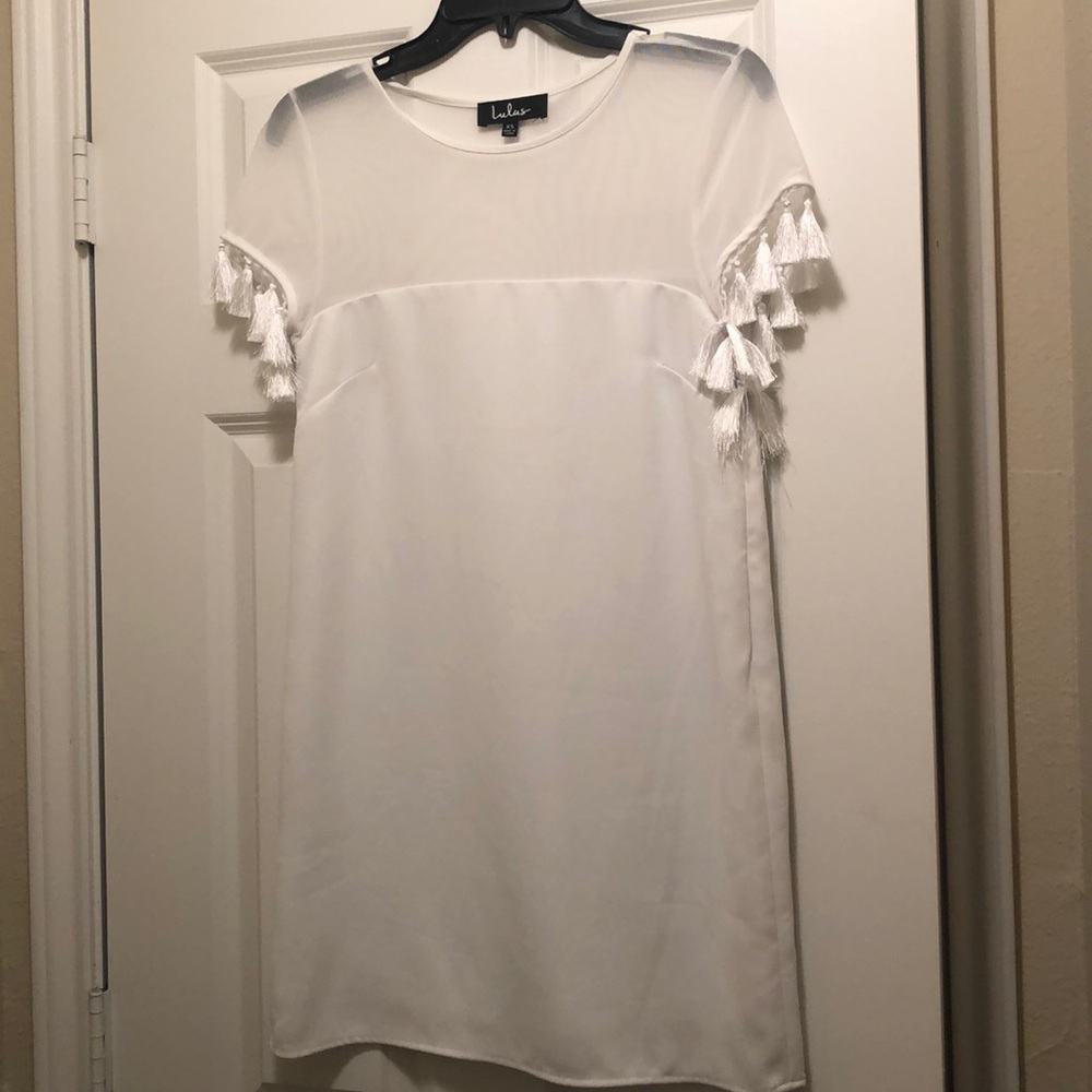 White dress